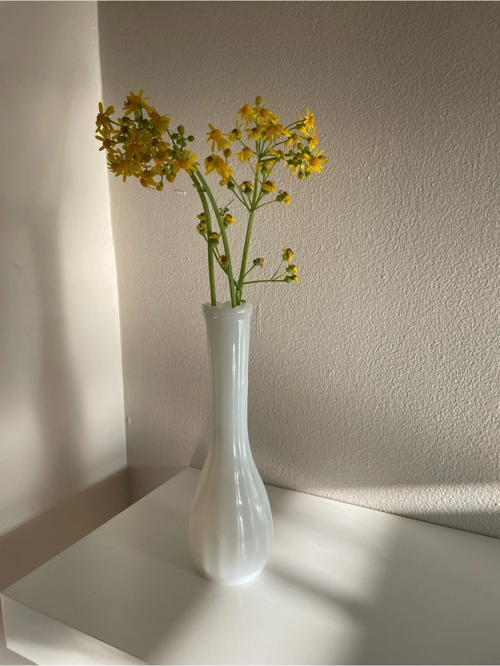 Milk Glass Bud Vase Set - Picture 10 of 12
